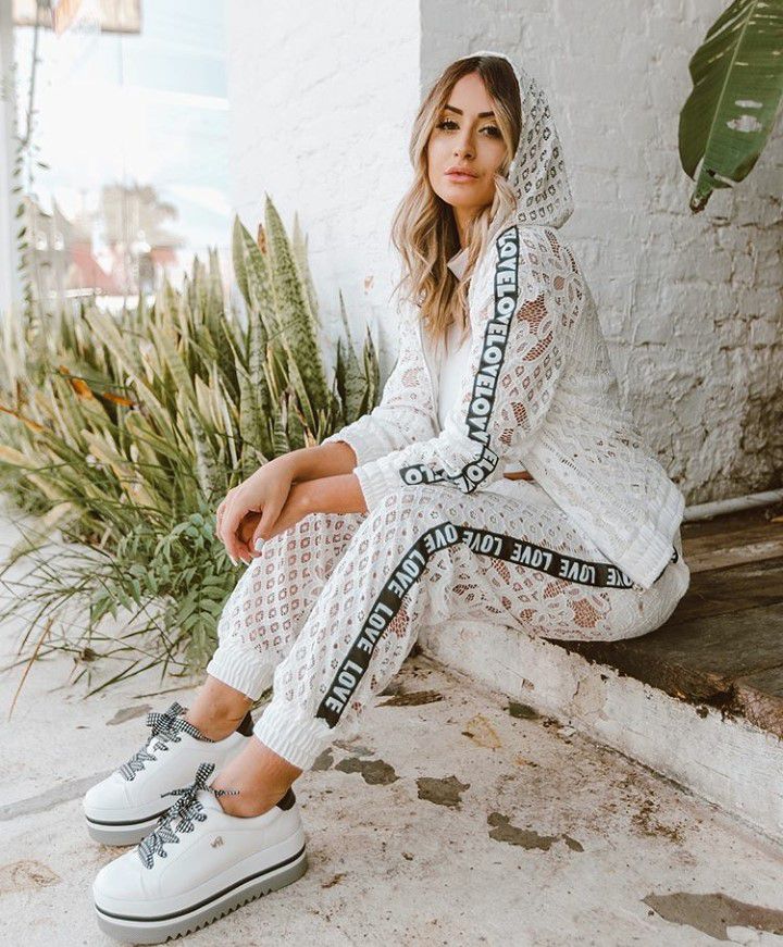 Conjunto jaquetinha Love - Branco - Madame Ninna - loja online de