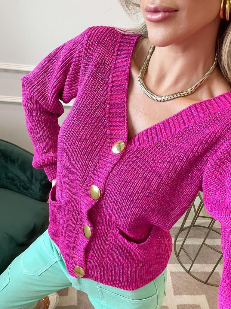 tricô pink