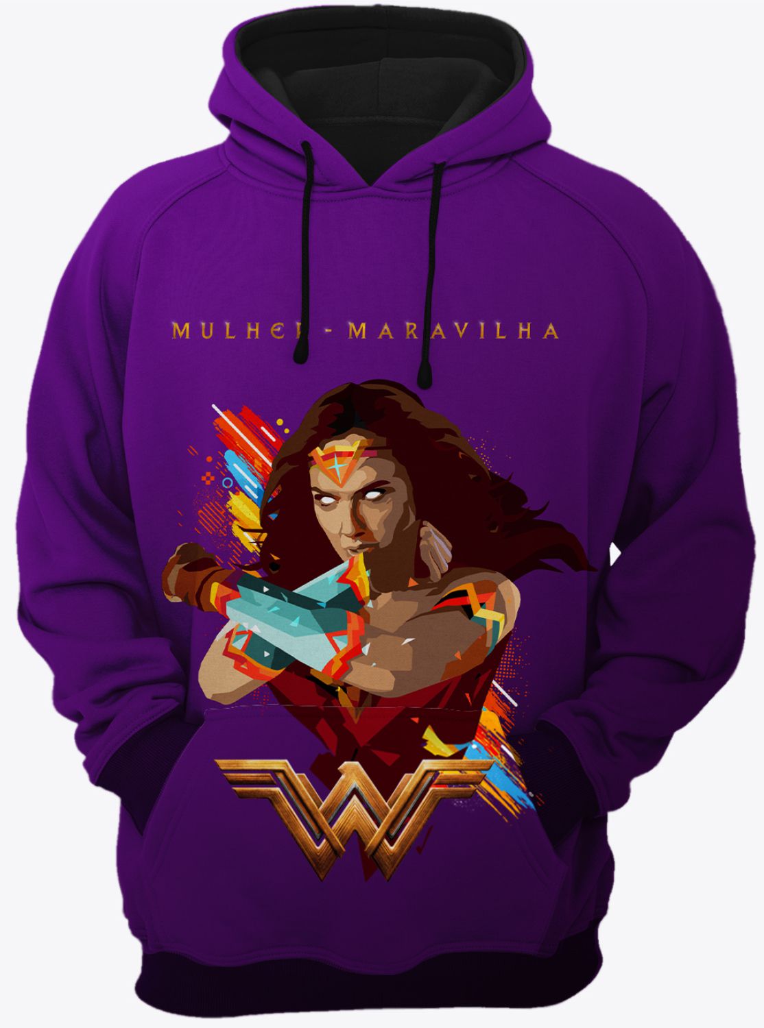 Blusa de frio mulher maravilha Clearance