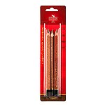 Lápis Grafite Jumbo Triograph Koh-I-Noor 3 unidades 1833