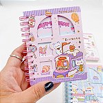 Mini Caderno A6 Gourmet Bear - Papelândia - Atacado de Papelaria