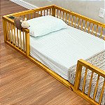 Cama Infantil Montessoriana Cercadinho