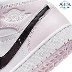 air jordan 1 mid barely rose nike