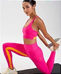 Top Maxxi Sport Way Of Life Alto Giro Rosa Vibrante - Intense Fitness