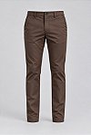 Calça Alfaiataria Acetinada - Marrom