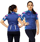 CAMISA CICLISMO FEMININA SÓDBIKE, PROTEÇÃO SOLAR 20, ZIPER FULL