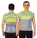 CAMISA CICLISMO MASCULINA SÓDBIKE, PROTEÇÃO SOLAR 20, ZIPER FULL