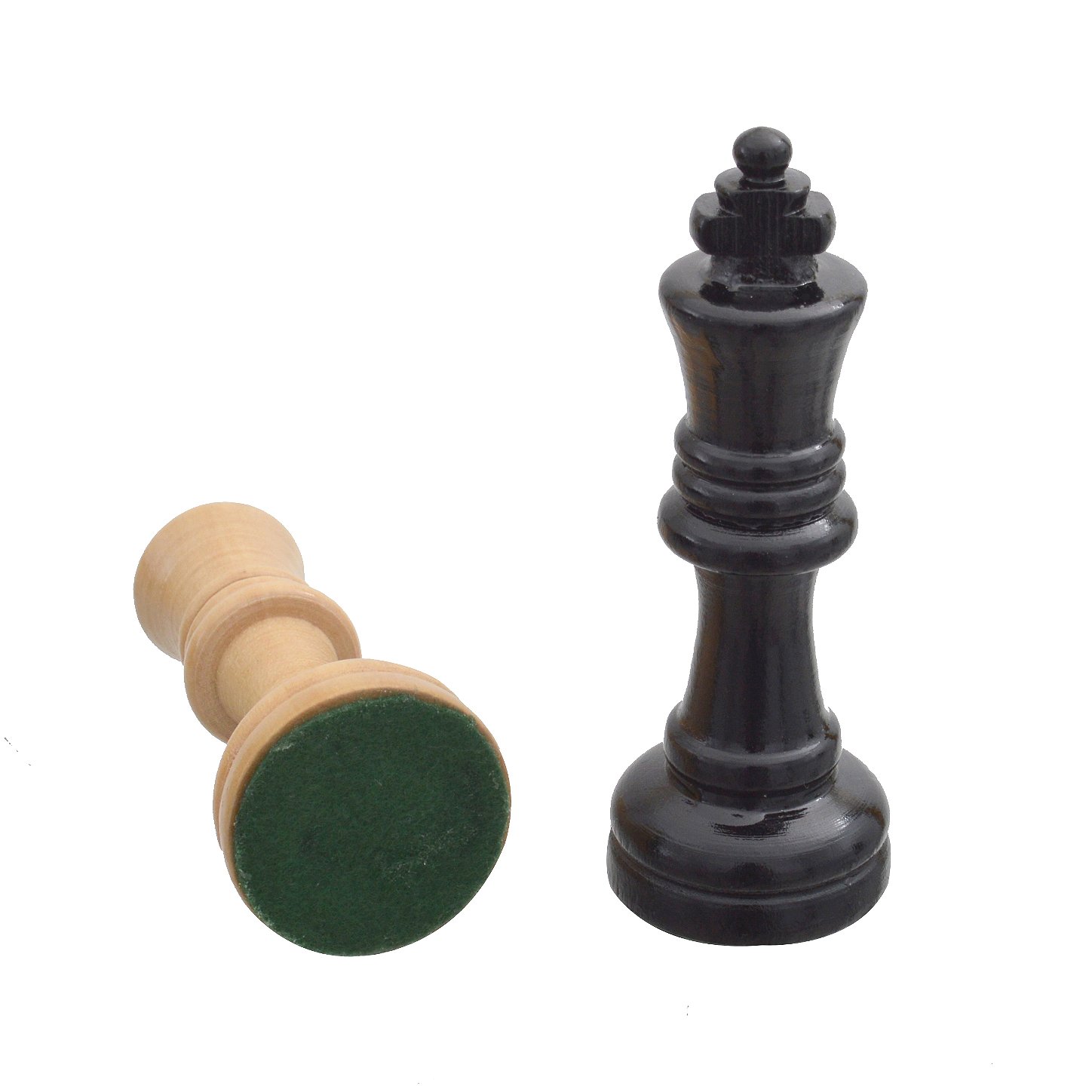 Peças De Xadrez De Madeira Set para Gamão Madera, Figuras Rei