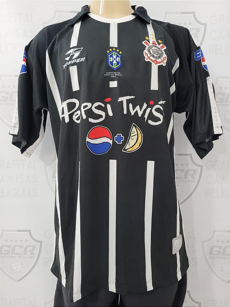 camisa do corinthians 2002