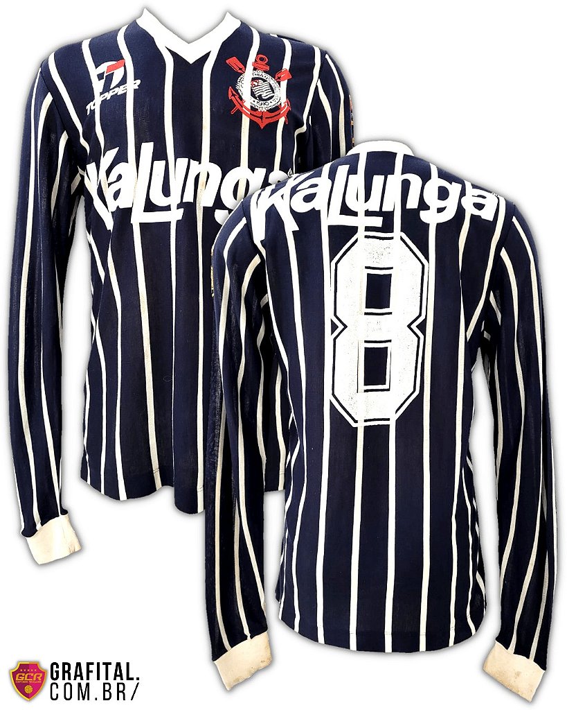 Corinthians 1988/1989 Tamanho G 73x47cm - Grafital Camisas Relíquias