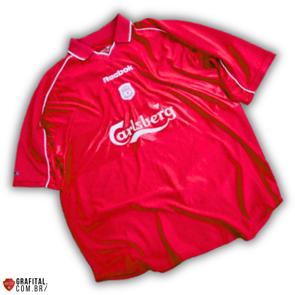 Liverpool 2000/2001 Tamanho GG 80x61cm - Grafital Camisas Relíquias