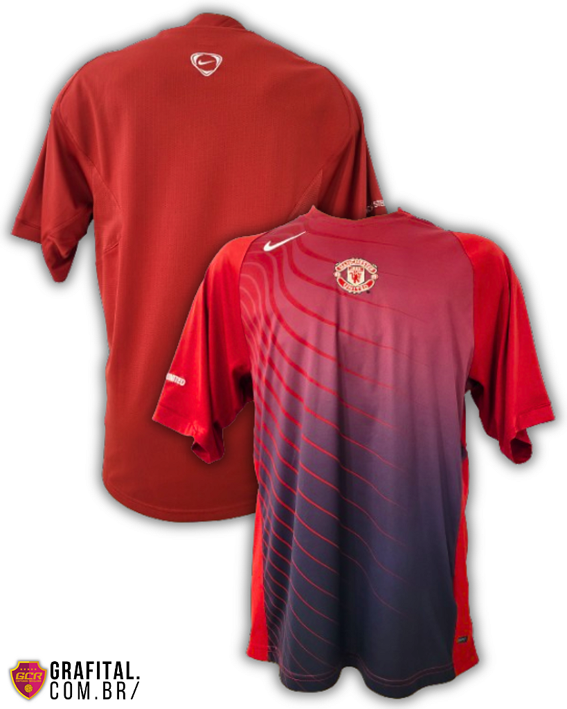 Manchester United 2005/2006 Tamanho M 75x53cm - Grafital Camisas