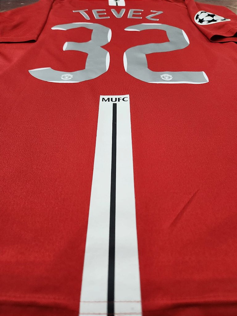 Manchester United 2007/2008 Tamanho M 77x52cm - Grafital Camisas