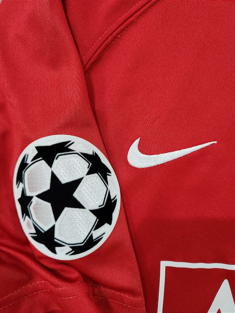 Manchester United 2007/2008 Tamanho M 77x52cm - Grafital Camisas