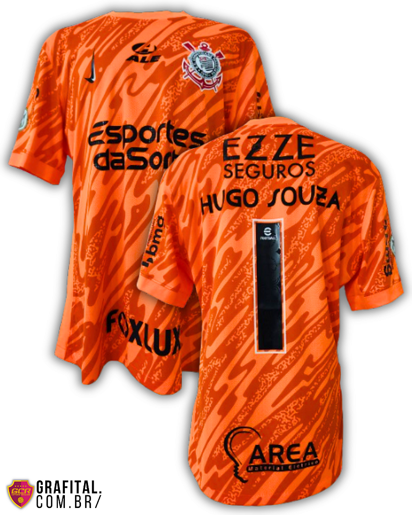 Corinthians 2024 Tamanho GG 80x53cm - Grafital Camisas Relíquias