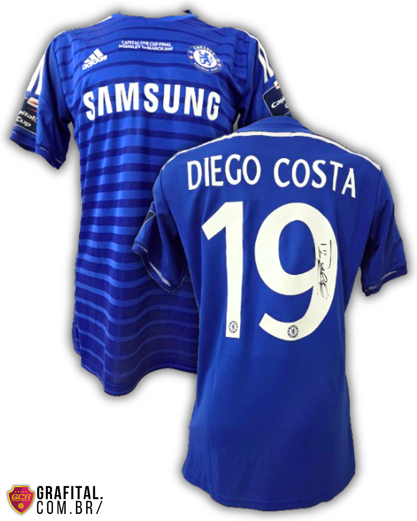 Chelsea 2015 Tamanho GG 78x50cm - Grafital Camisas Relíquias