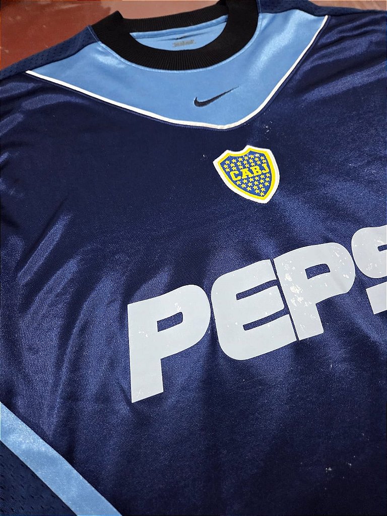 Boca Juniors 2003/2004 Tamanho G 79x57cm - Grafital Camisas Relíquias