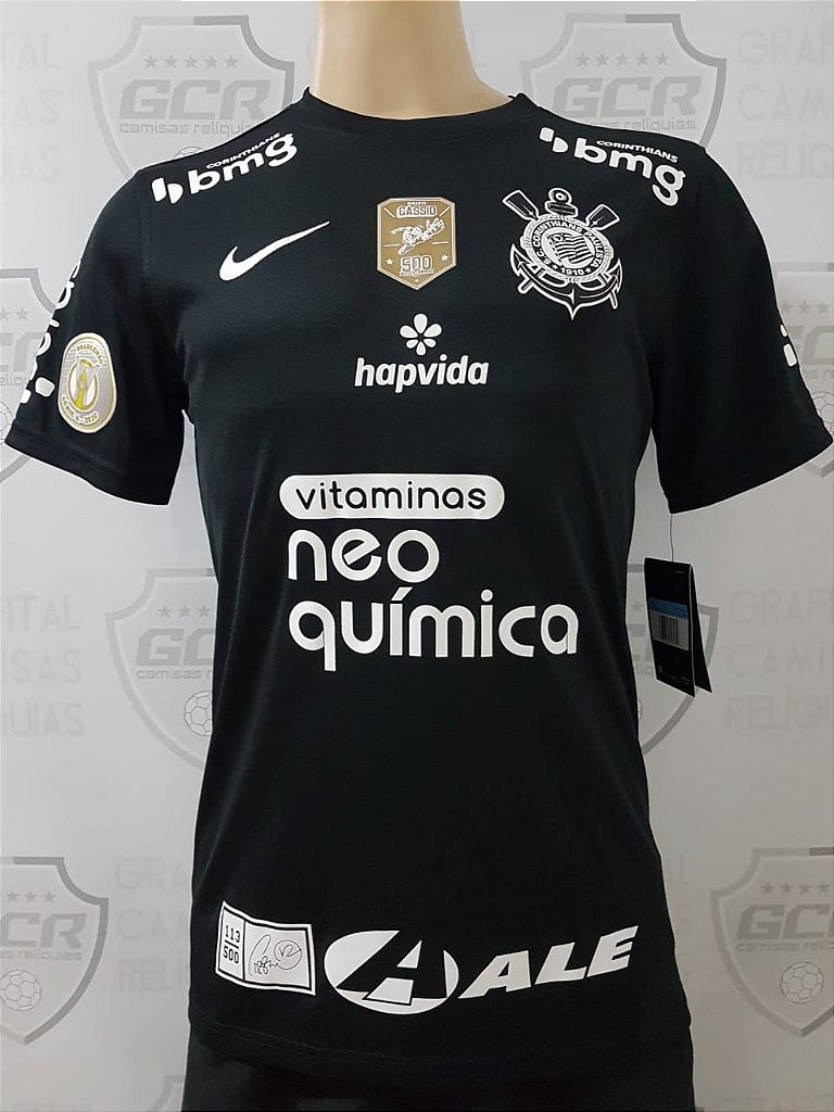 Camisa Oficial Corinthians Goleiro 2021 12 Cassio 500 Jogos Rarissima Grafital Camisas Reliquias