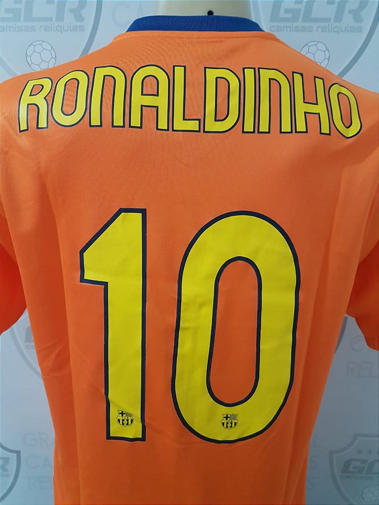 Barcelona 2006/2008 Tamanho M 72x52,5cm - Grafital Camisas Relíquias