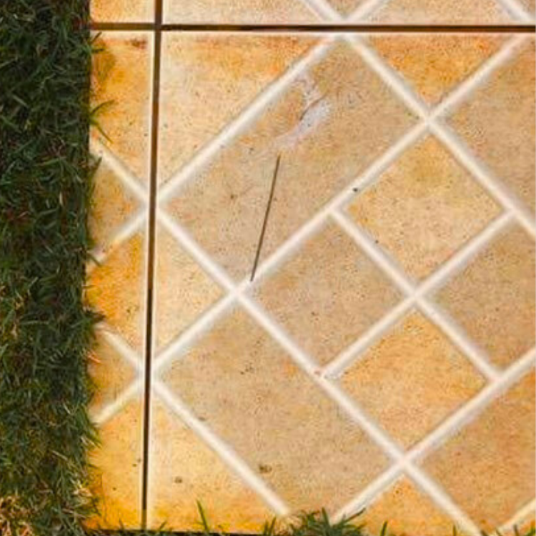 Piso antes da aplicação