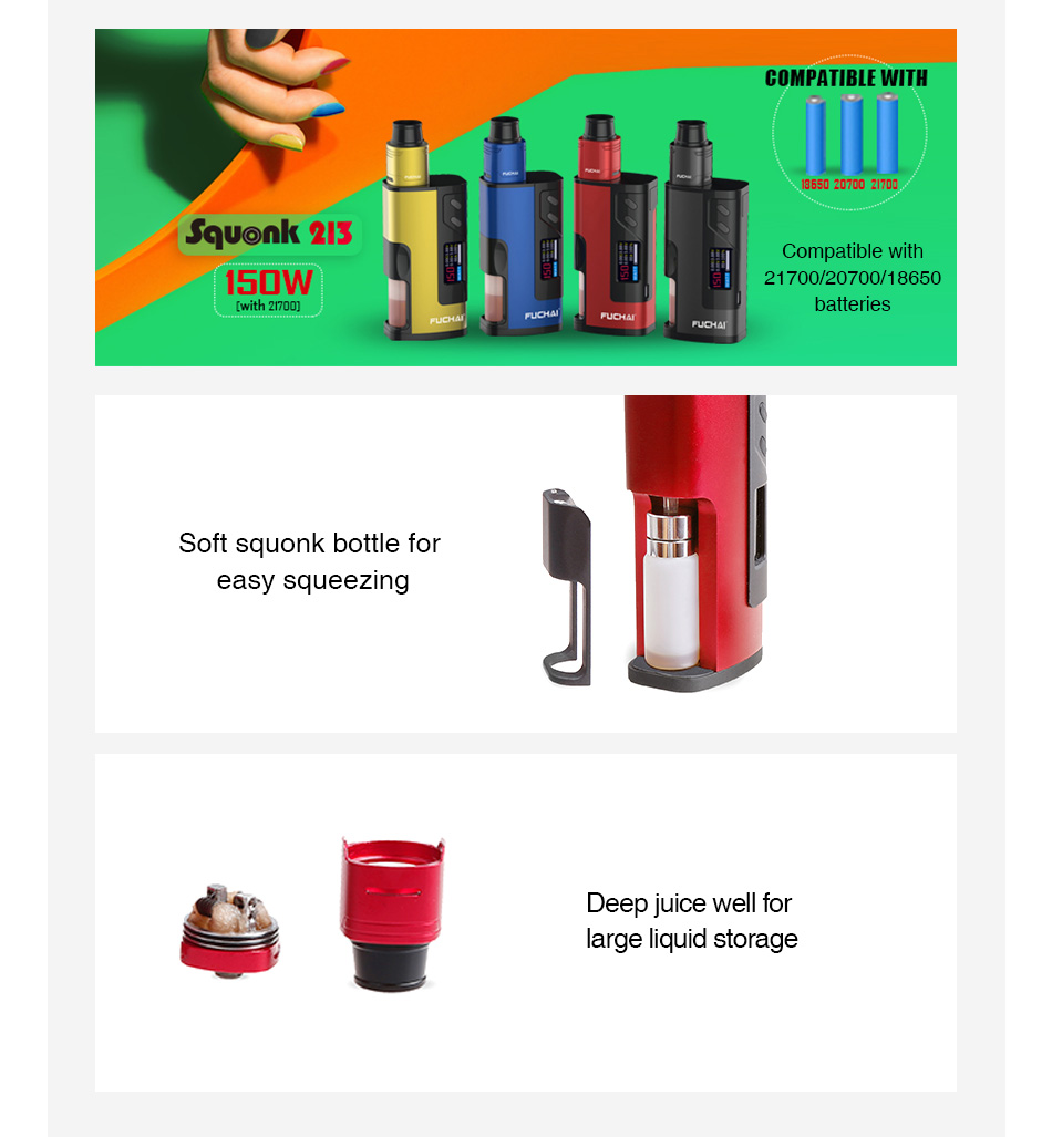 Kit Fuchai Squonk 213 - Sigelei