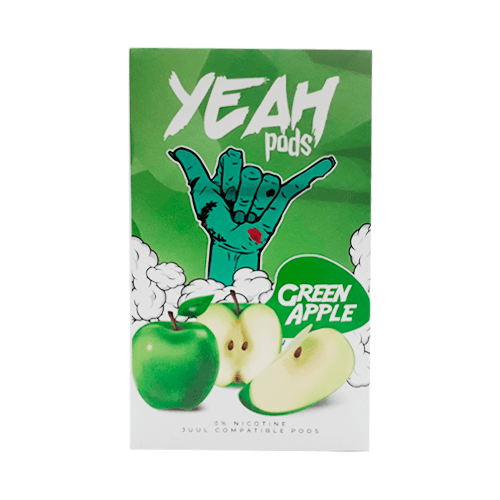 PODs c/ Líquido GREEN APPLE - YEAH
