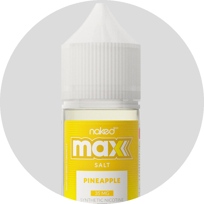Liquido Pineapple (Max) - Salt Nicotine | Naked 100