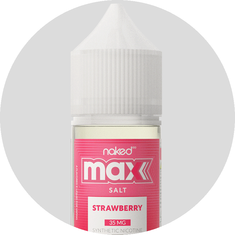 Liquido Strawberry (Max) - Salt Nicotine | Naked 100