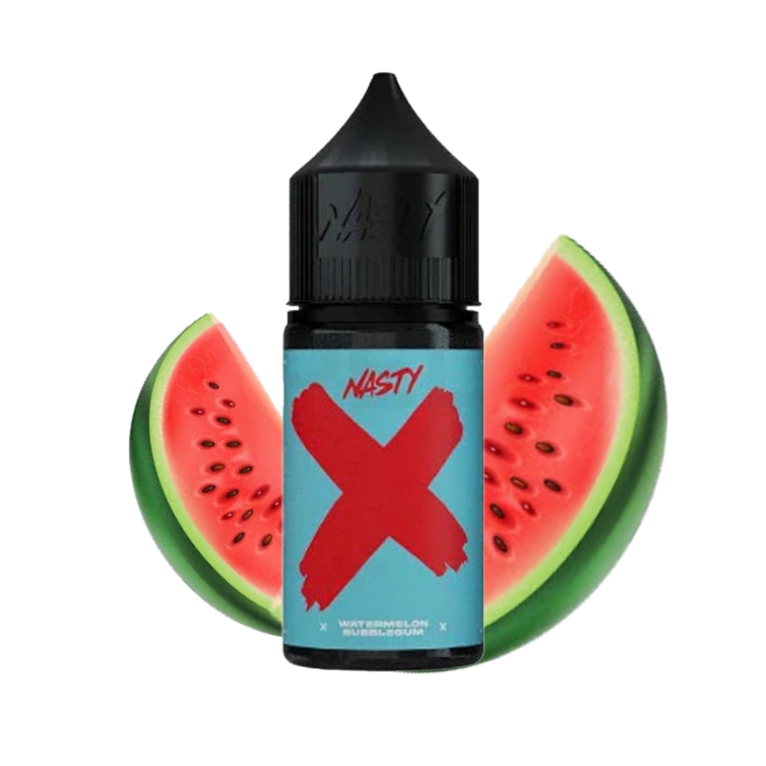Líquido Nic Salt Watermelon Bubble Gum - X | Nasty Juice