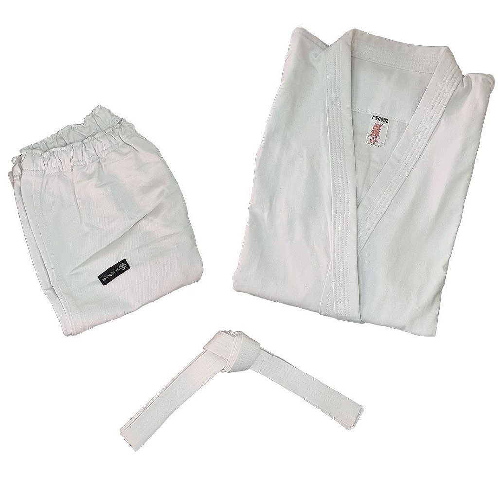 Kimono Infantil de Karatê AX Esportes Branco - Mercadão Dos Esportes, loja  de materiais esportivos