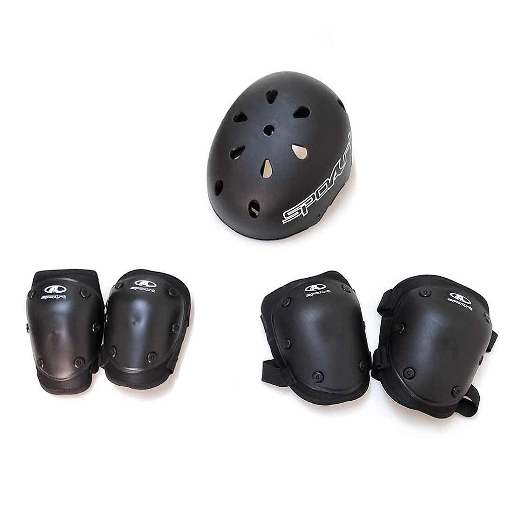 Kit Proteção Skate/Patins com Joelheira-Cotoveleira-Capacete Infantil -  Mercadão Dos Esportes, loja de materiais esportivos