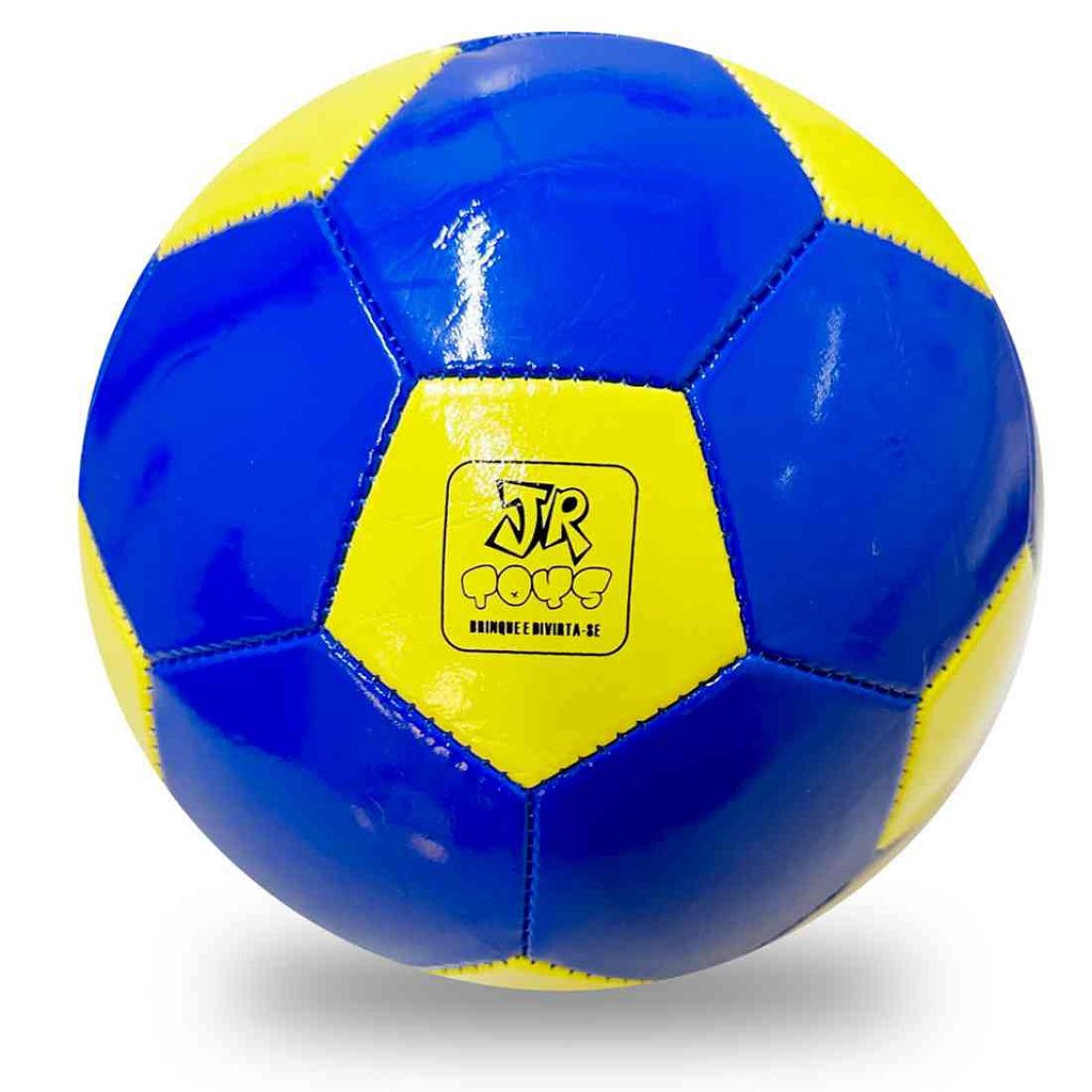 Bola de futebol amarela azul — Playfunstore