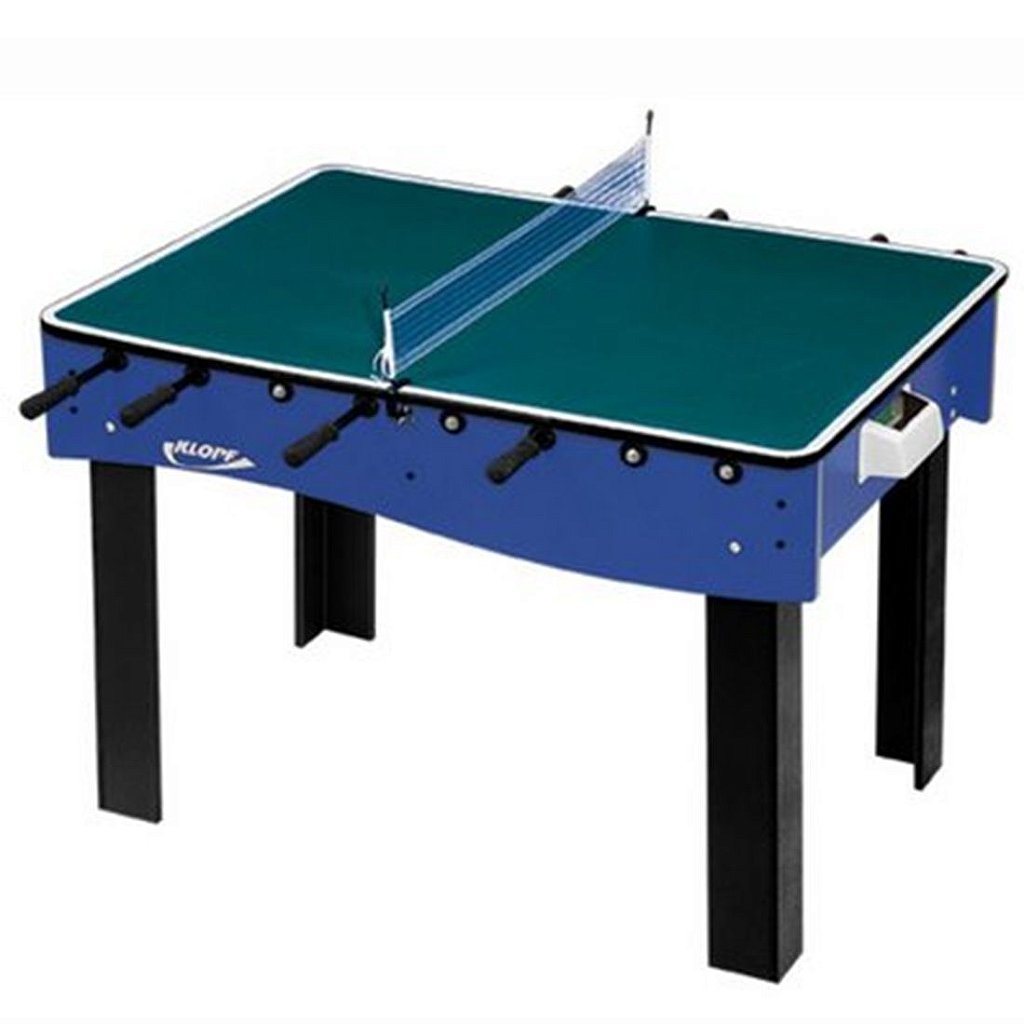 Mesa Multi Jogos Klopf 3x1 - Pebolim, Jogo de Botão e Ping Pong - Mercadão  Dos Esportes, loja de materiais esportivos