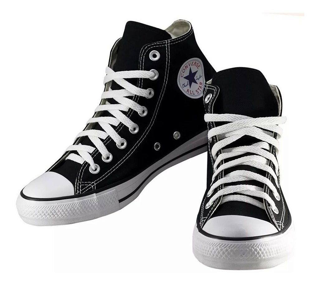 all star cano alto preto 34