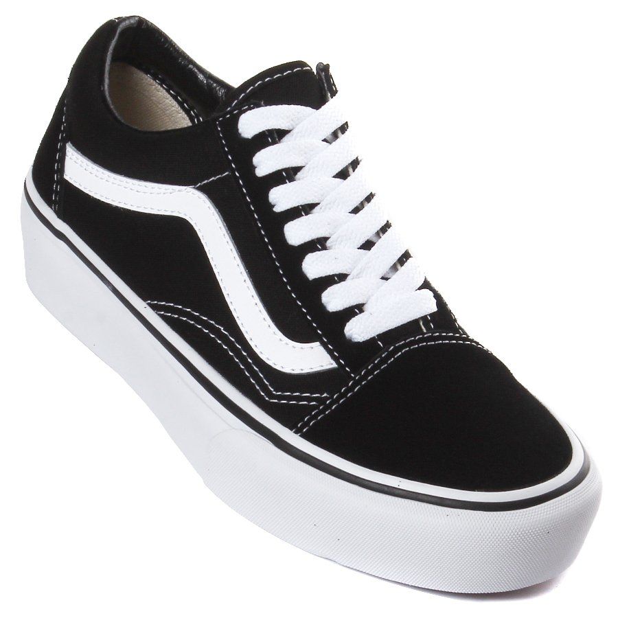 vans plataforma branco