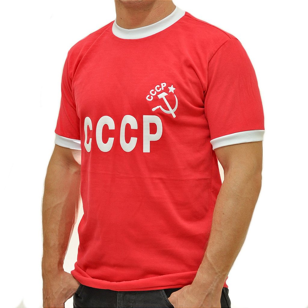 Camisa Retrô CCCP Anos 70 - Camisas Retrô Mania
