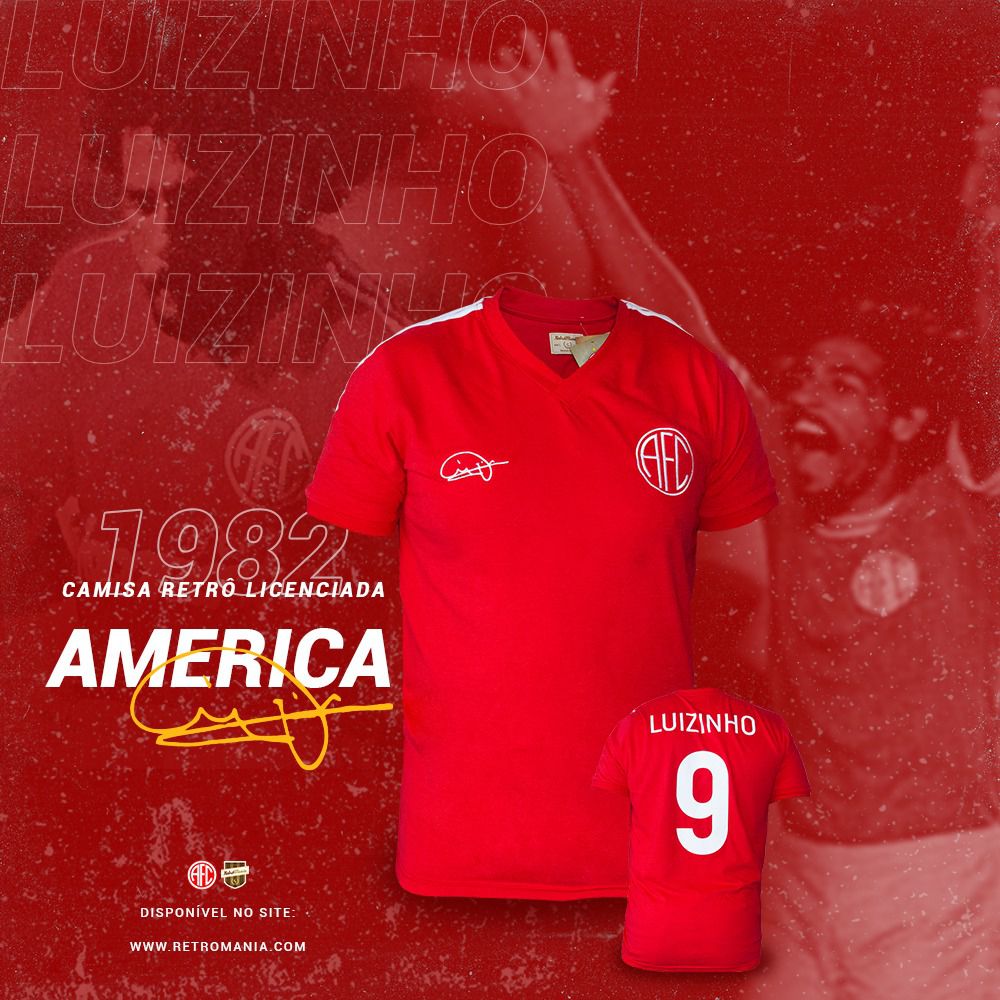 camisa retro do america rj