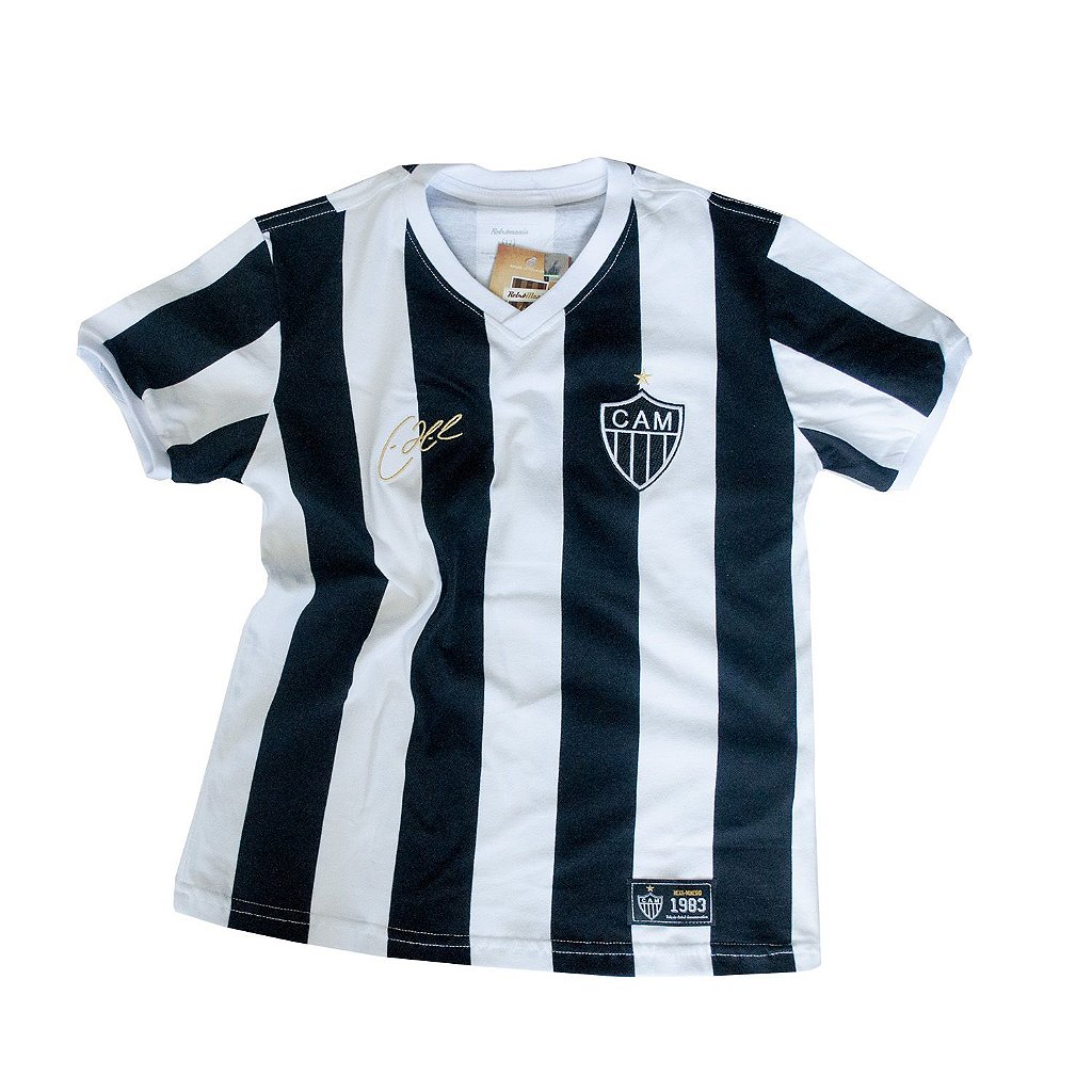 Camisa Retrô Juvenil Atlético Mineiro 1983 Eder - Camisas Retrô Mania