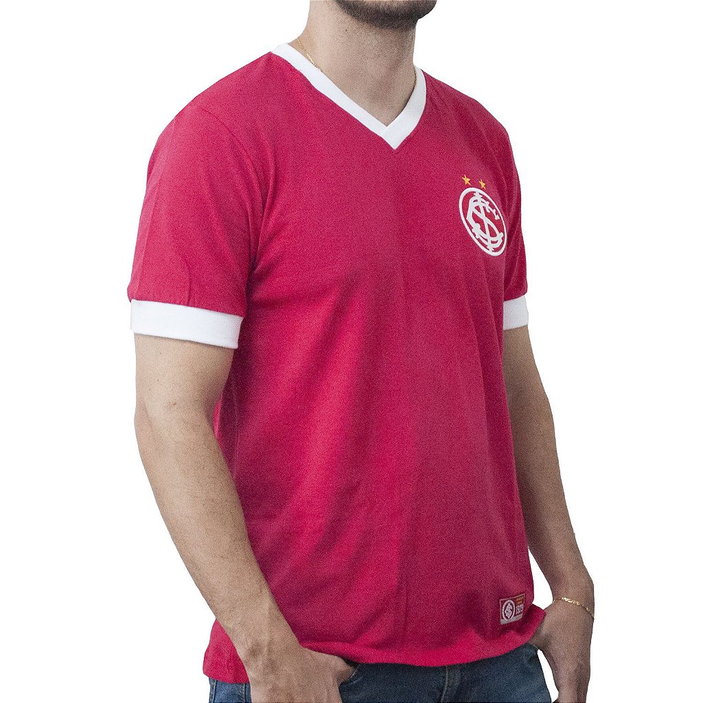 Jaqueta Internacional Vermelha - Camisas Retrô Mania