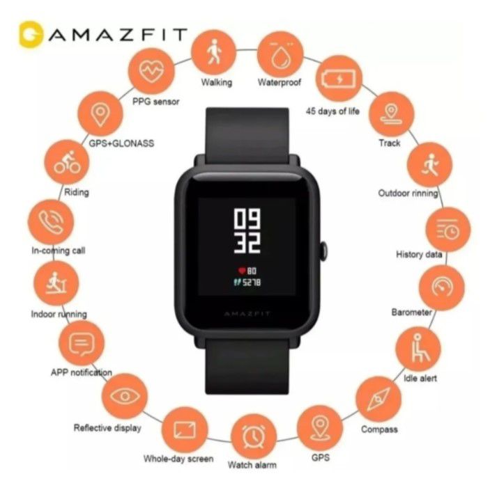 relogio com gps integrado xiaomi