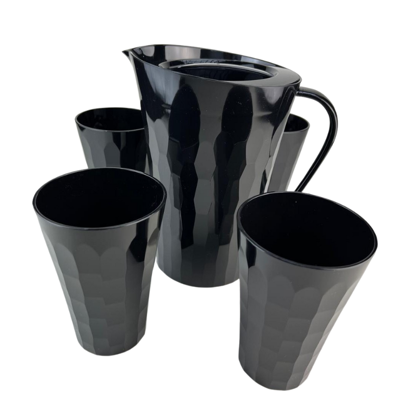 Tupperware Kit Jarra Prisma Policarbonato e Copos Onix - Loja