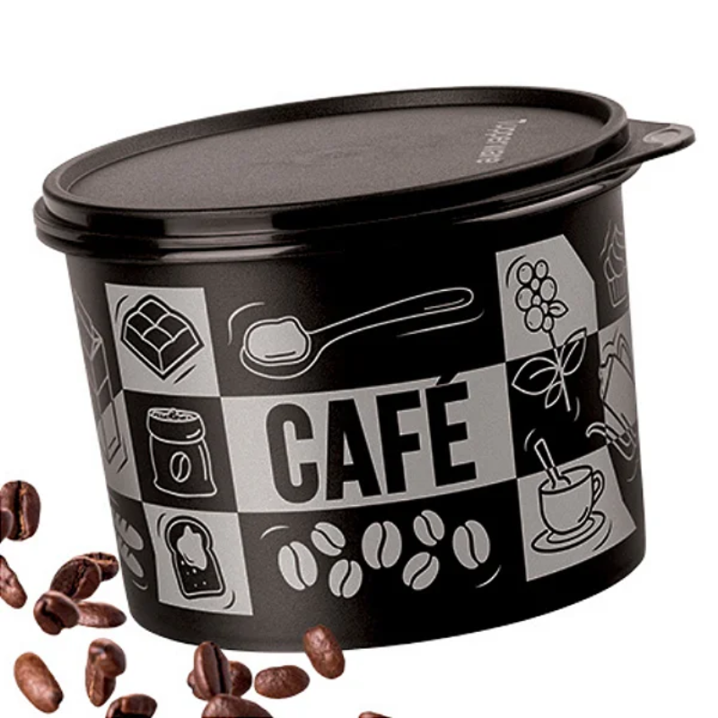 Tupperware® Tupper Caixa Café 700g Pop Box - Loja Tupperware ChefeWare