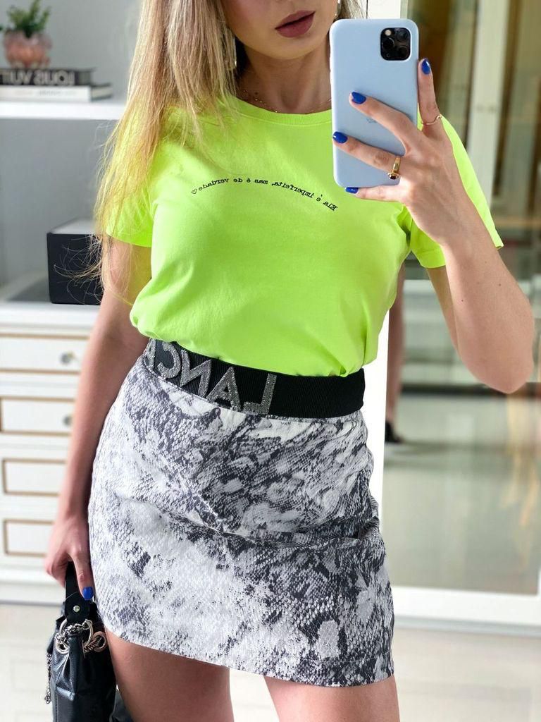 T shirt verde limao Clearance