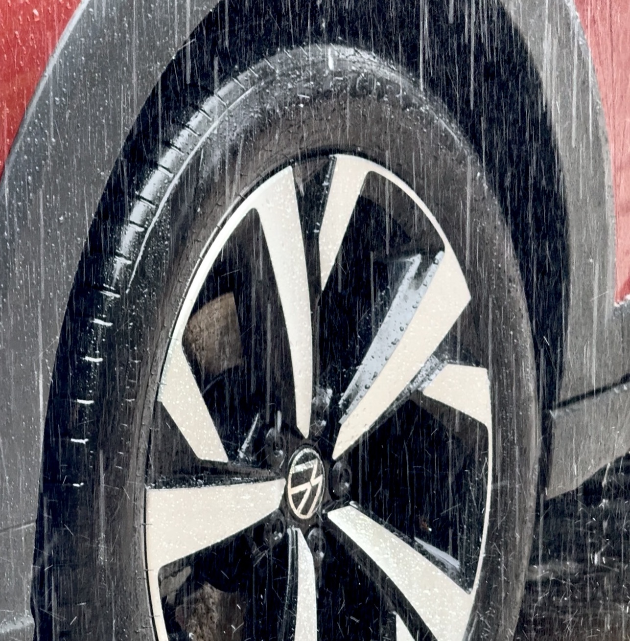 Baba Black repelindo água