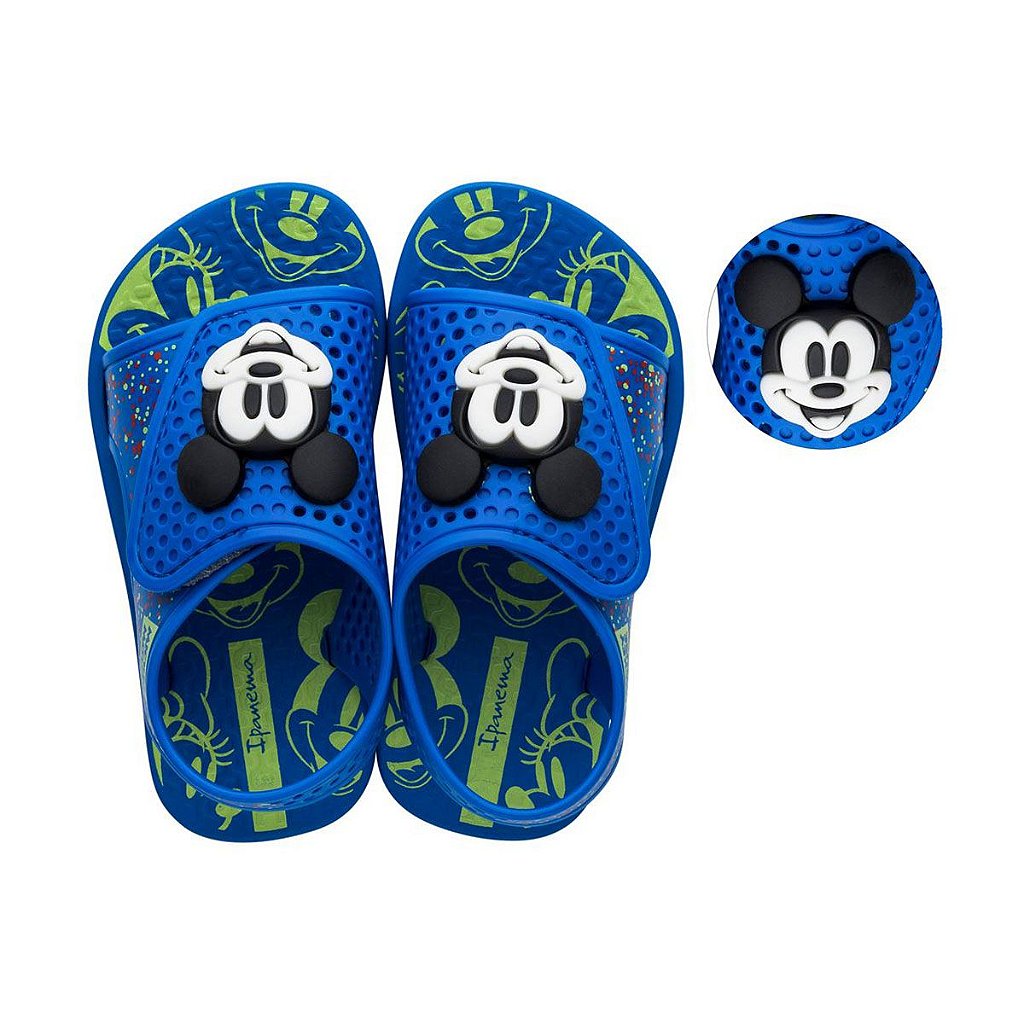 sandalia infantil masculina fechada frente