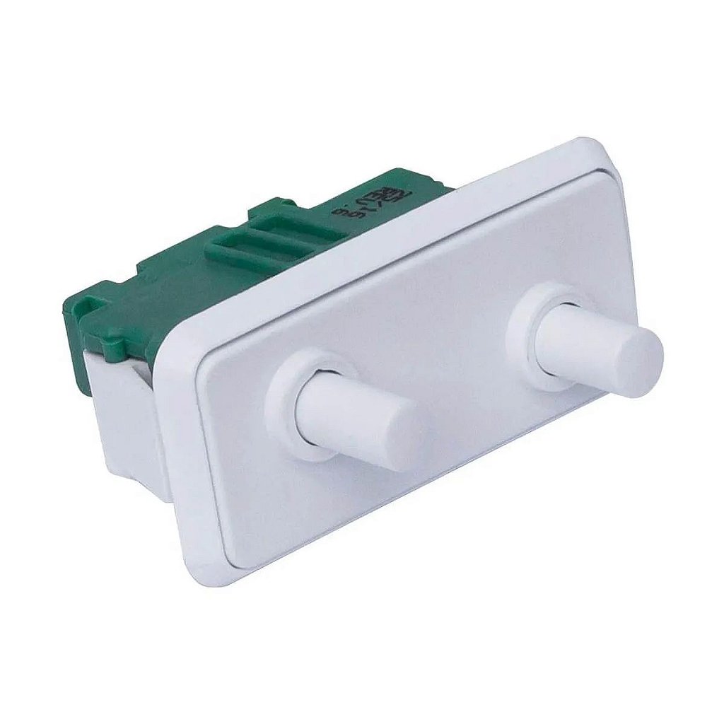 INTERRUPTOR DUPLO ORIGINAL GELADEIRA ELECTROLUX DF36 (64484557