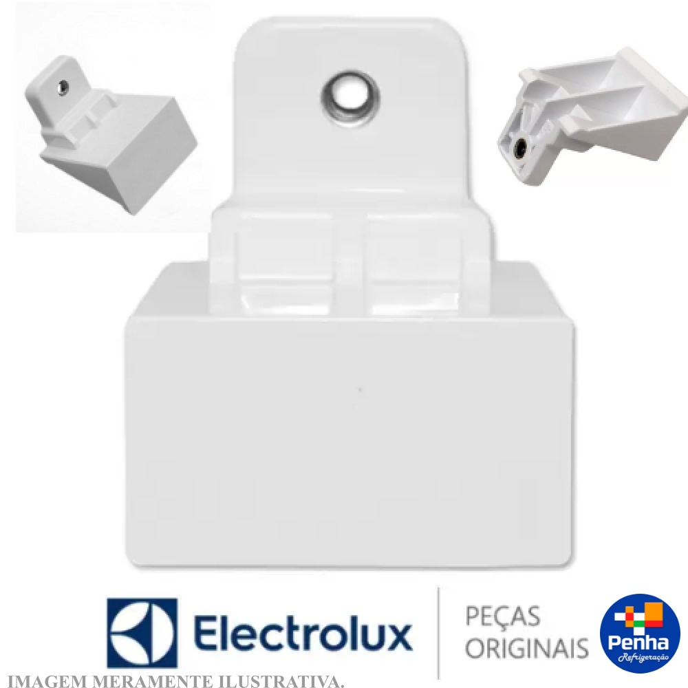SUPORTE DO PUXADOR GELADEIRA ELECTROLUX DF36A 67401599 - Penha