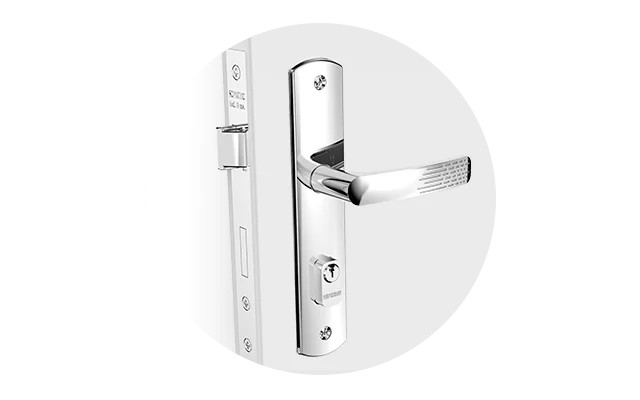 Fechadura Paliway Espelho 26 Cromado Externa (B40Xe53) Soprano