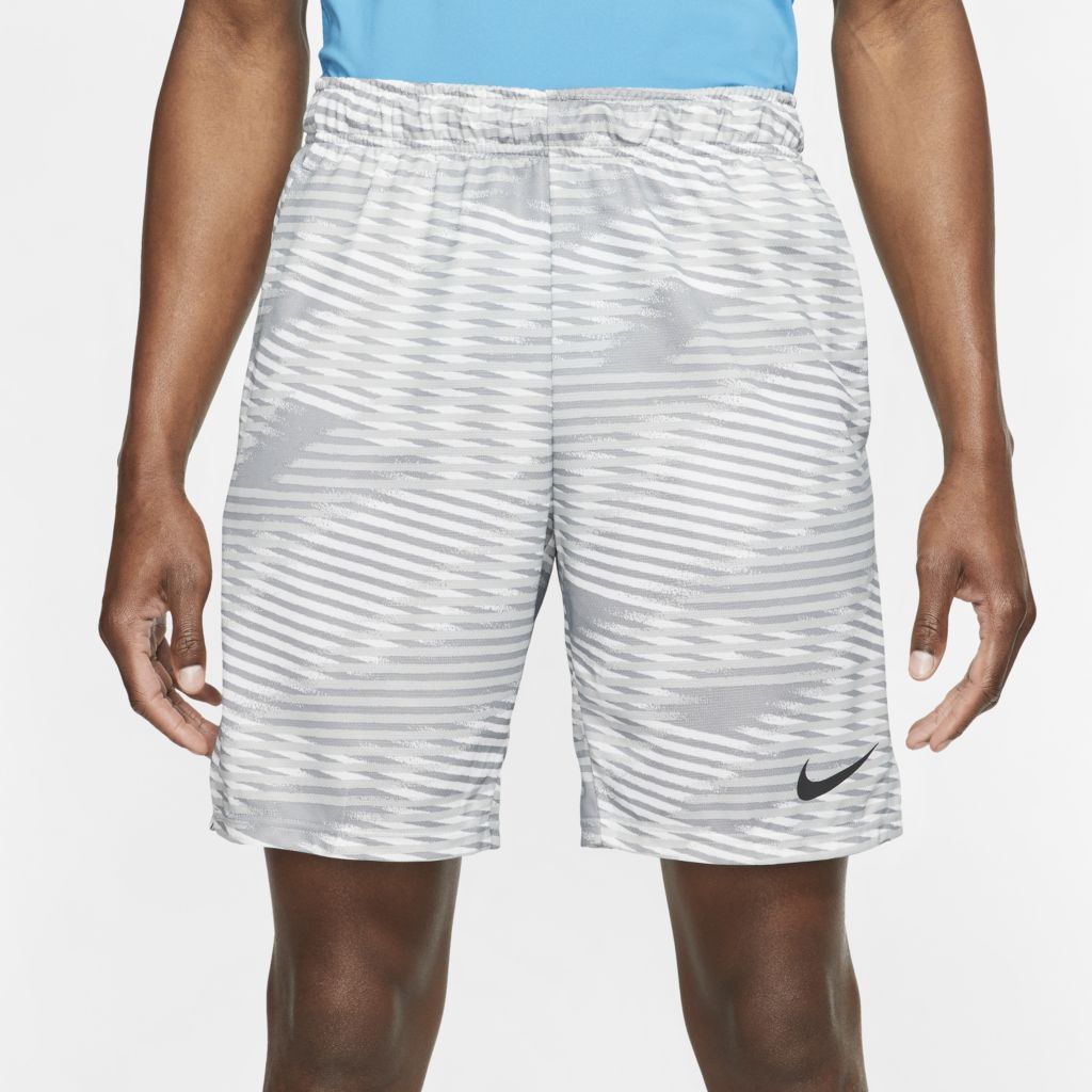 Shorts Nike Training Cinza com Listras CJ2013-097 - Vip Sports | Aqui você encontra roupas e artigos esportivos com frete rápido e parcelamento.