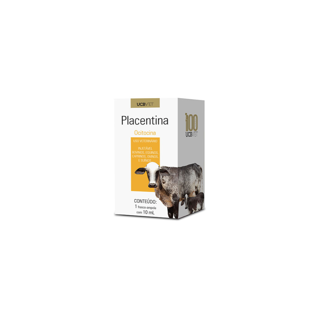 Placentina - 10ml Ucbvet - Raçaforte | Presidente Prudente - SP